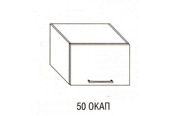 Кухня Гамма лак В50 окап Мебель Сервис