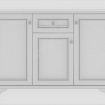 ВАЙТ Комод 3D1S