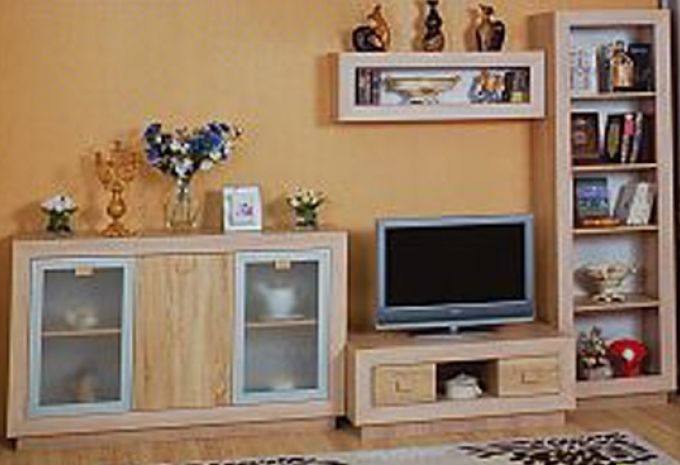 БМФ комплект гостиной 'КОРВЕТ' акация