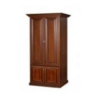 СКАЙ Шкаф 2-х дверн. 1,03х2,01х0,62м орех (ТЕРРА / TERRA)