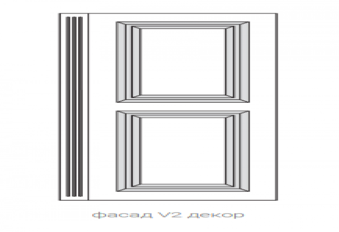 Марсель Фасад V.2 декор