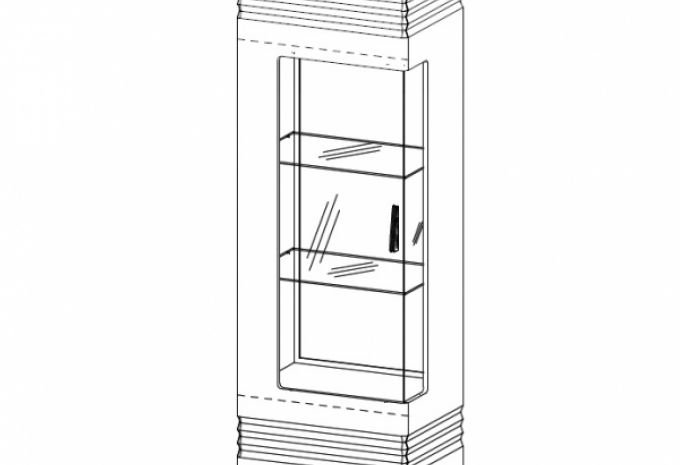 Taranko Витрина TO-W1/2 L,P 'TORINO'
