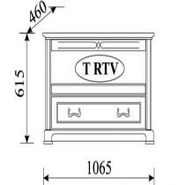 Taranko Тумба ТВ T-RTV 'Tarantino'