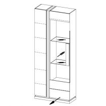 Taranko Вітрина SI-W2 L/P "SIENA"