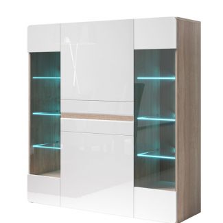 Selene Селена Комод бар 3 дв 1 ш 1 відкид з освітленням LED