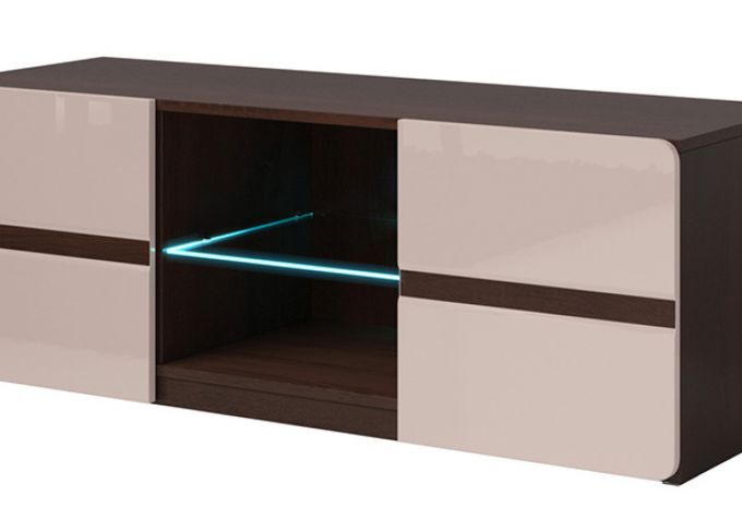 Selene Селена Тумба ТВ короткая с освещением LED