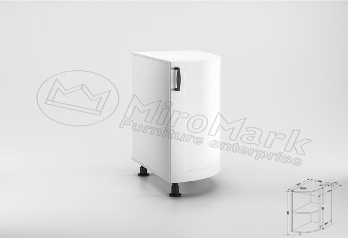 Нижняя Секция 30НЗР Окончание Радиусное Vintage MiroMark