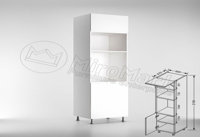 Секція пенал 60РД/2156 Л/П Духовка Millennium MiroMark