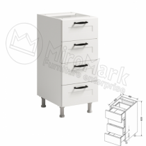 Нижняя секция 40Н4ШХ/820 Vintage Luxe Miromark