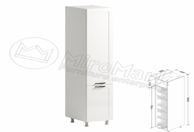 Пенал 40РK/2320 Vintage Luxe MiroMark