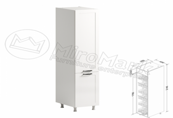 Пенал 40РK/2140 Vintage Luxe MiroMark