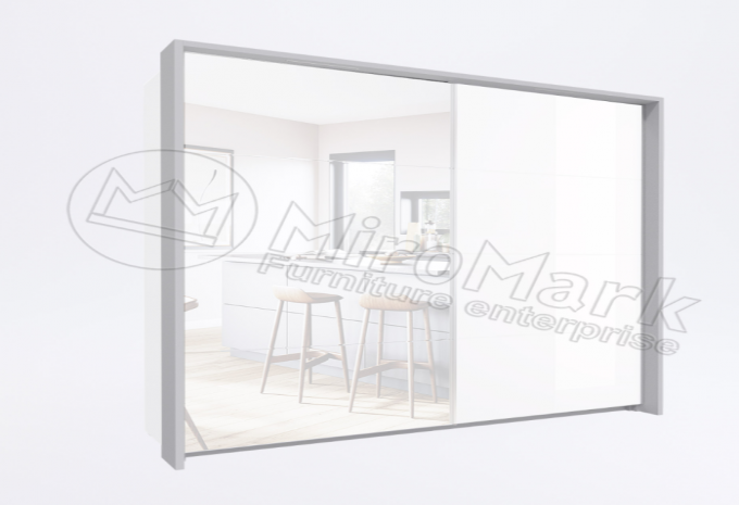 Вива Карниз с подсветкой к шкафу купе 2,0м MiroMark
