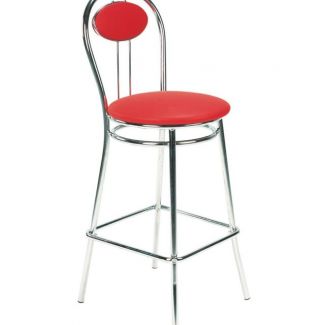 Стул барный TIZIANO hoker chrome (BOX)