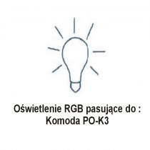 Taranko Освещение RGB к комоду PO-K3 'POLARIS'
