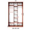 БМФ Шкаф-купе 2300 'Серия 2' (600)