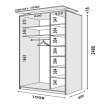 Корпус 2Д шафи Loft 1000х600х2200 (2400) 