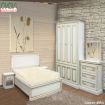 СКАЙ Комплект спальни с 4-х дв. шкафом 'МИРА\MIRA'