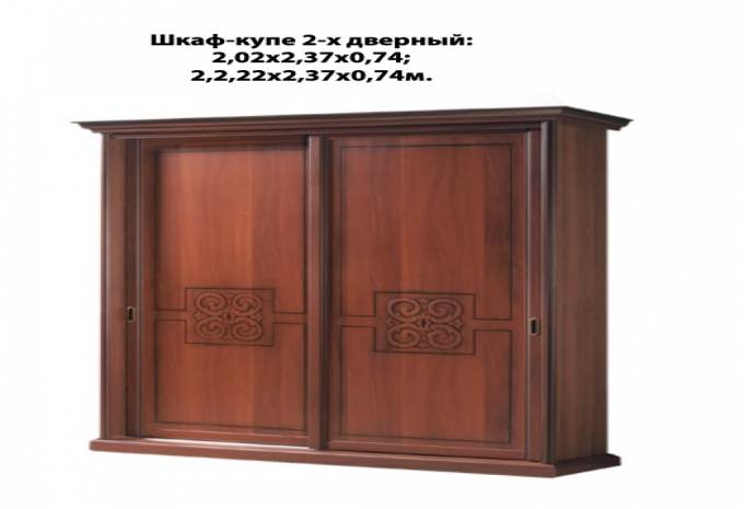 СКАЙ Шкаф-купе 2-х дверный 1,91 (С-3)