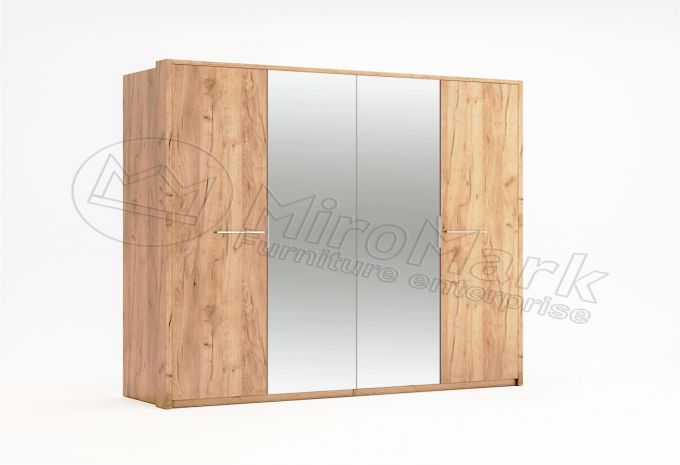 Шкаф 4 дв. Ники MiroMark