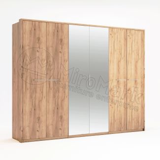 Шкаф 6 дв. Ники MiroMark