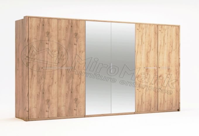 Шкаф 6 дв. Ники MiroMark
