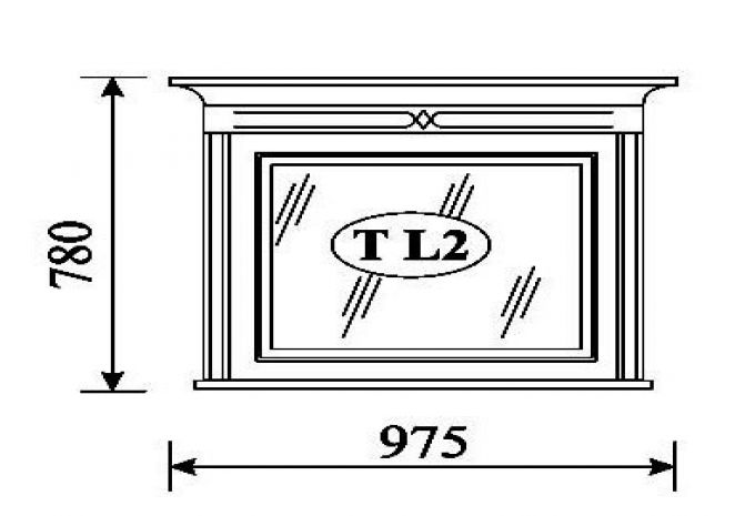 Taranko Зеркало T-L2 'Tarantino'