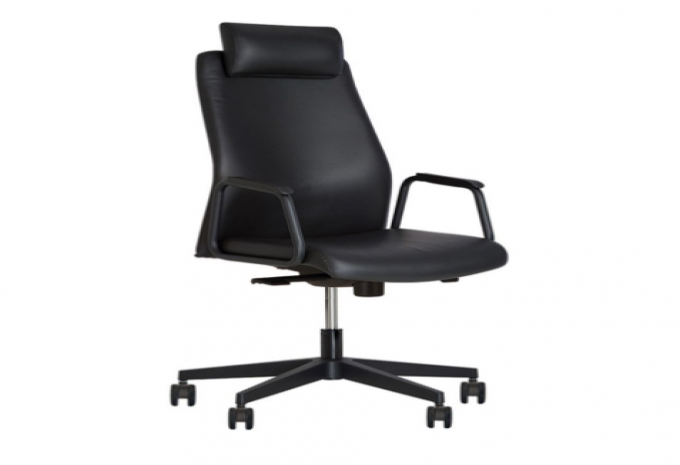 Крісло SOLO HR black ST PL70