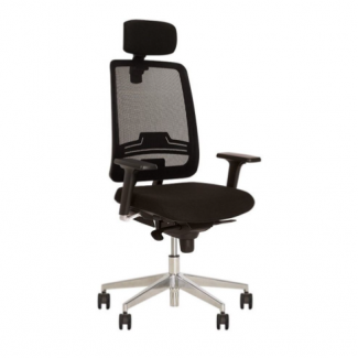 Крісло ABSOLUTE R HR NET BLACK EQA AL70