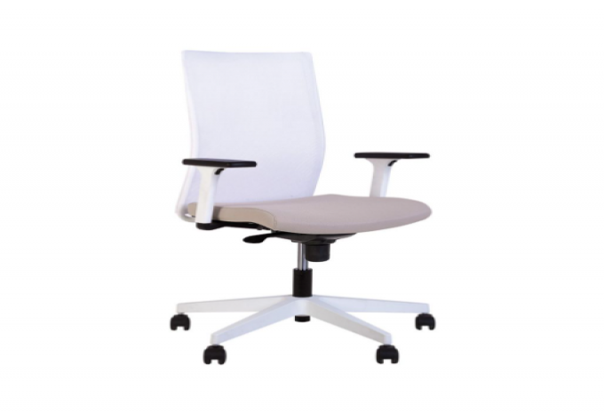 Кресло AIR R NET white ES PL71 RN