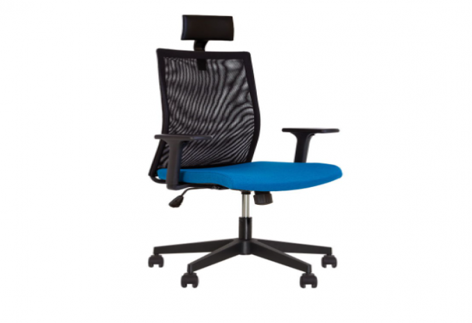Кресло AIR R HR NET blask SL PL70 RN