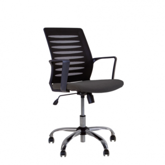 Крісло WEBSTAR GTP BLACK TILT CHR61 OP