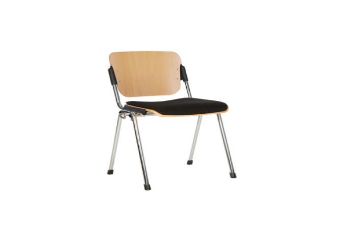 Кресло ERA wood plus combi chrome link