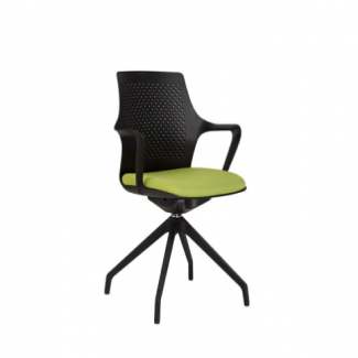 Кресло GEMINA black SWG PL68-4S