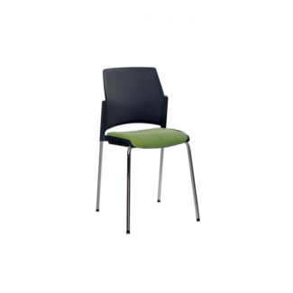 Кресло REWIND PLAST PLUS COMBI BLACK 4L (BOX-1)
