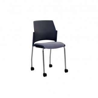 Крісло REWIND PLAST PLUS COMBI BLACK RMH (BOX-1)