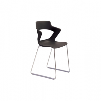 Крісло ZENITH plast black CFS