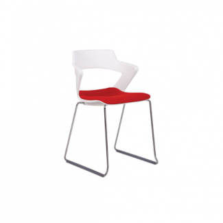 Кресло ZENITH plast plus combi white CFS