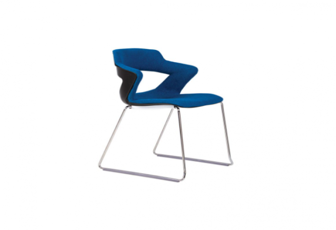 Крісло ZENITH plast plus black CFS
