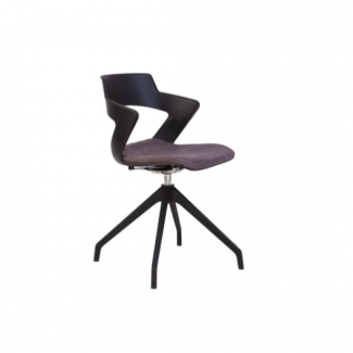 Крісло ZENITH plast plus combi black PL68-4S