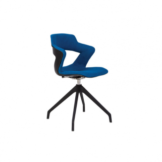 Кресло ZENITH plast plus black PL68-4S