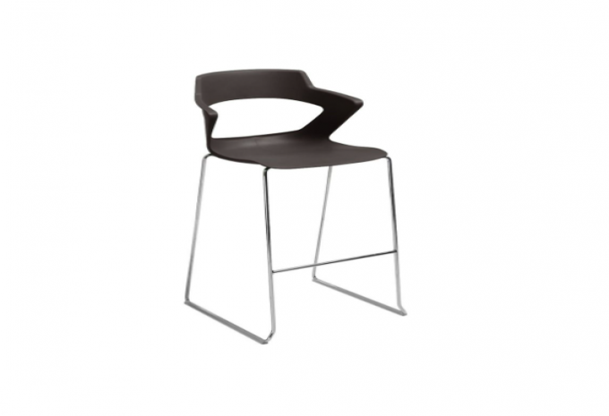 Кресло ZENITH plast black hoker CFS