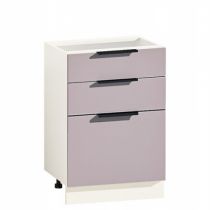Кухня Мілана нижня секція Н 60 3Ш (2+1) LUX