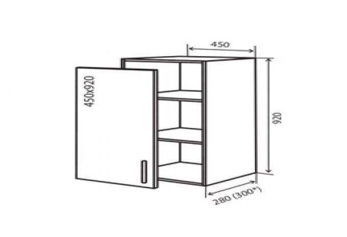 Flat Верхня секція 45х92 №44