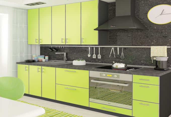 Кухня 2 Mirror Gloss