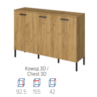SANTES Комод 3D